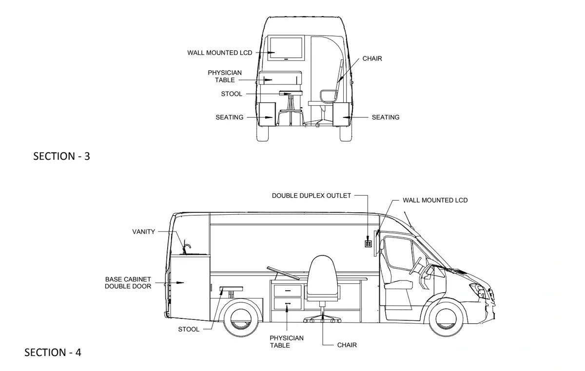 Mobile Physician Floor Plan [Side]